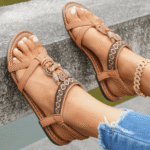 Comfy Casual Flat Summer Slip-On Sandals For Set uae - Image 5