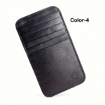 Genuine Leather Slim Card Wallet - Image 4