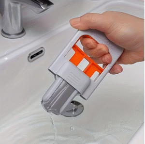 Mini Desktop Mop Self-Squeeze Hand Free Mop - Image 2