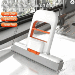 Mini Desktop Mop Self-Squeeze Hand Free Mop - Image 3