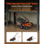 13" Electric 2-in-1 Dethatcher & Scarifier 13Amp - Lawn Thatch Remover - Image 5